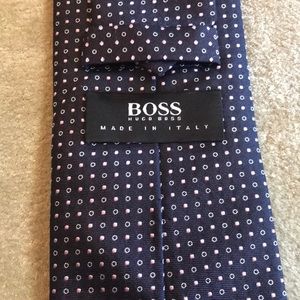 Boss Hugo Boss Microdot Italian Silk Slim Tie,